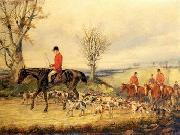 unknow artist Classical hunting fox, Equestrian and Beautiful Horses, 237. oil painting reproduction